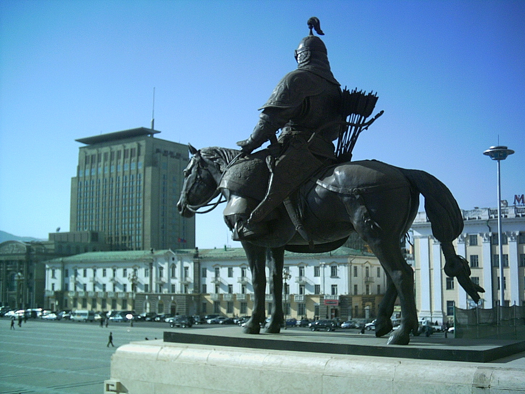 Ulan Bator, Mongolia, Genghis Khan